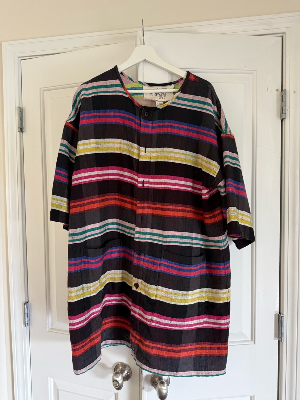 Ace&Jig Oversized multicolor button up dress